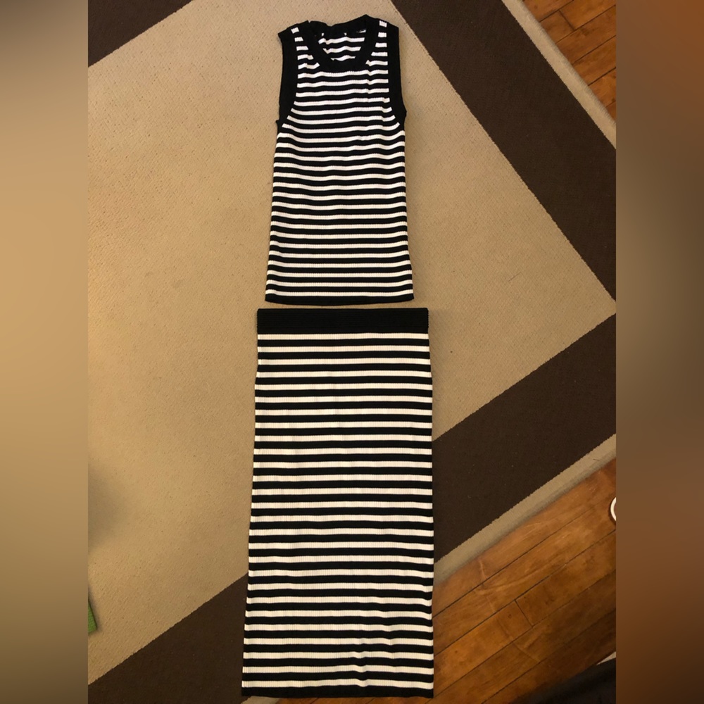 Michael Kors two piece knit dress